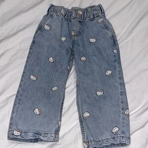 Hello Kitty Light Blue Kids Jeans
